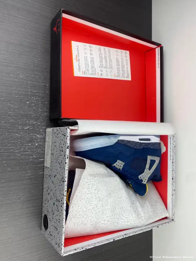 Official Maikesneakers 4 Jordan (PE) AJ4-1036660 Retro Michigan Air 0605